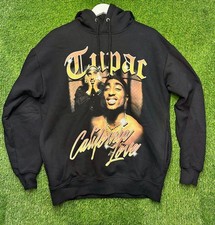 Tupac Vintage Hoddy Pullover/ Schwarz/ Unisex...