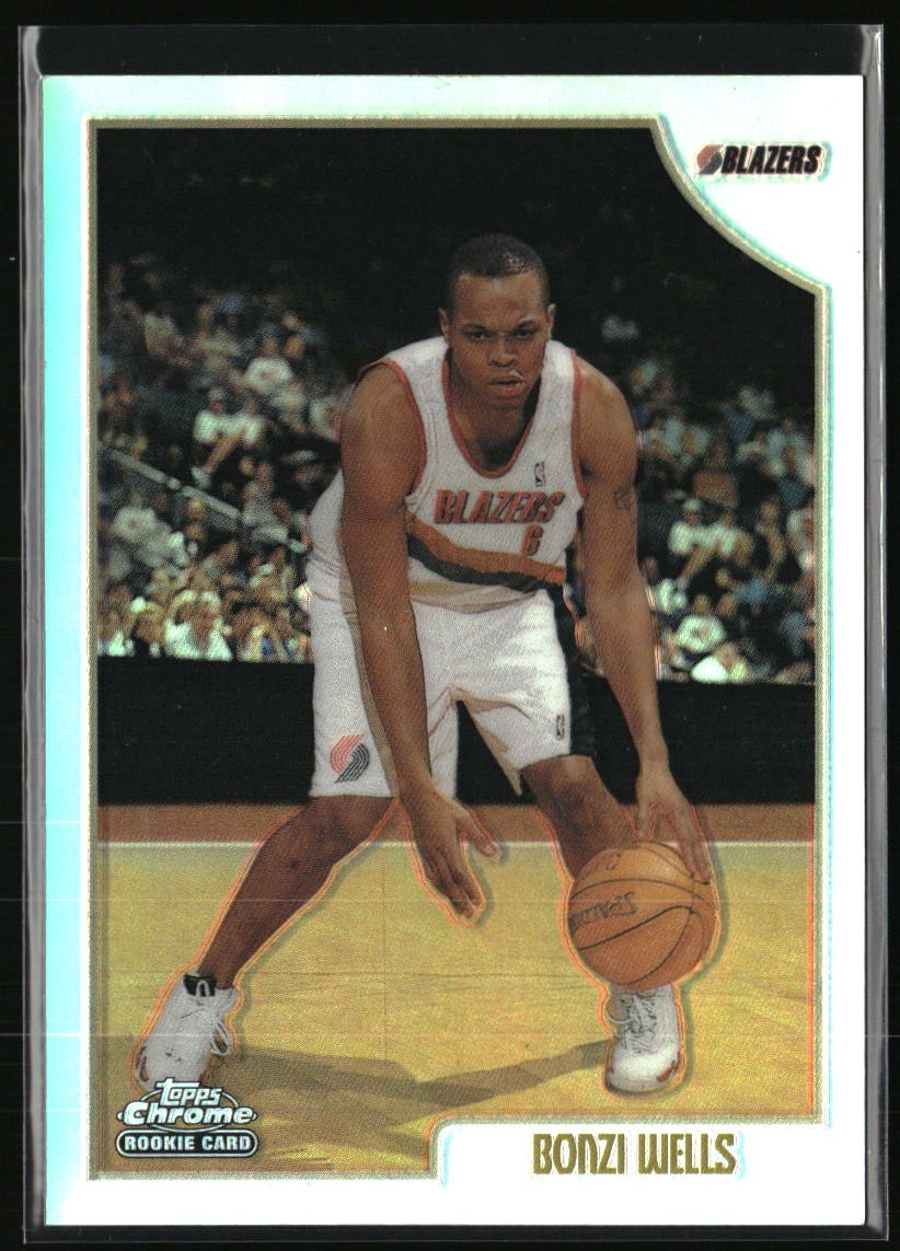 1998-99 Topps Chrome #205 Bonzi Wells Refractors