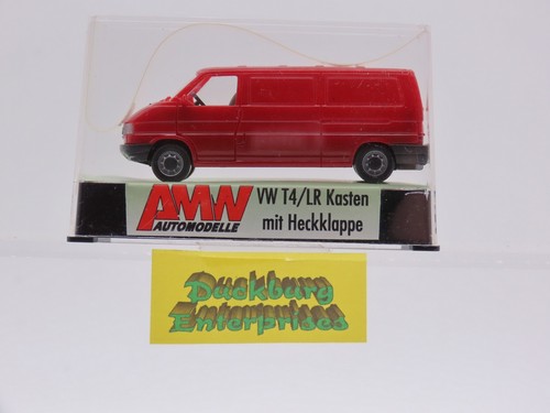 AMW 3020.1 VW T4 / LR Kasten mit Heckklappe rot in OVP 1:87 193829