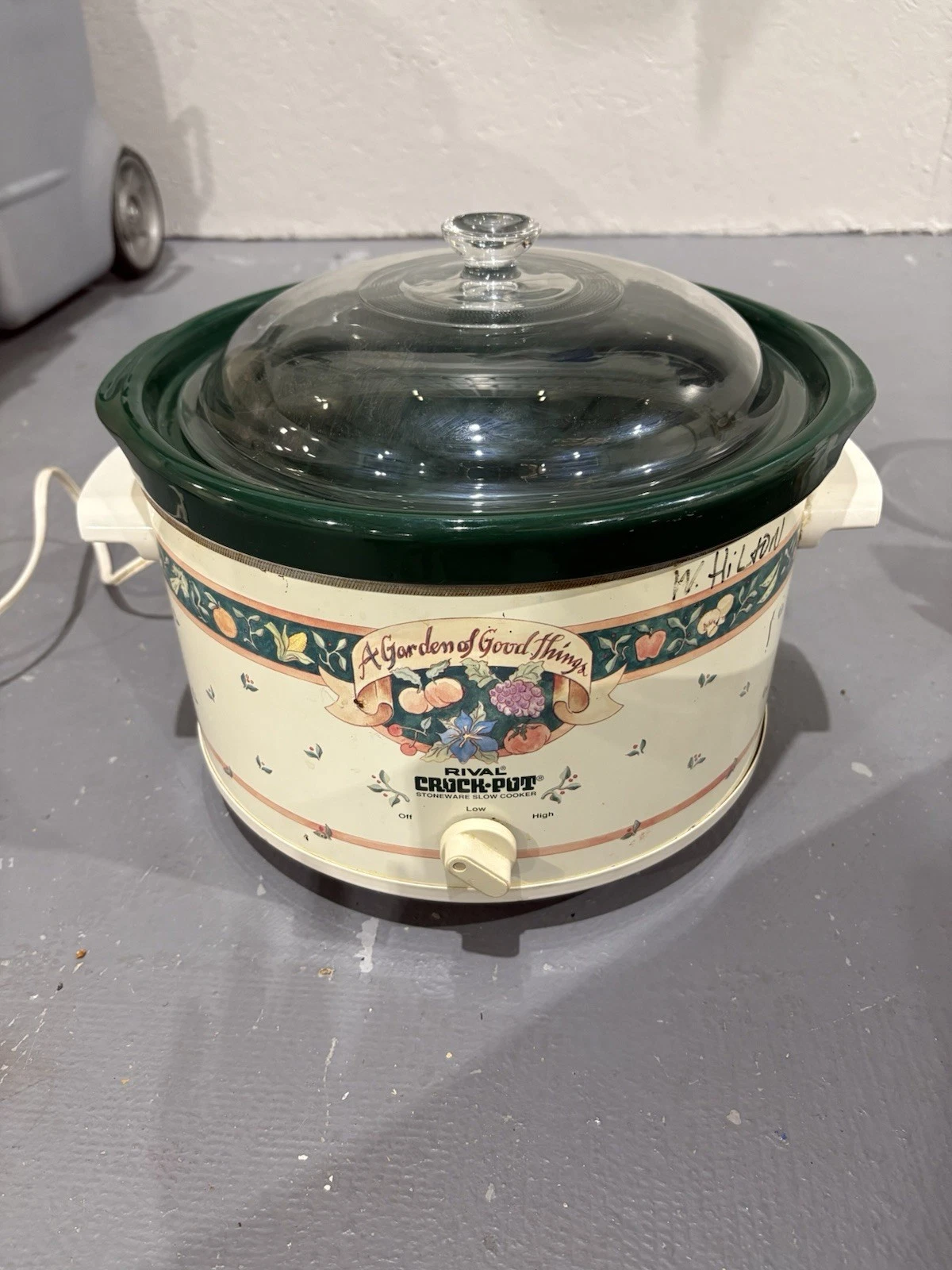 Vintage Rival A Garden Of Good Things Crockpot Tested