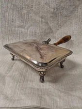 Vintage F.B. Rogers Silver Co. Silverplate Silent Butler