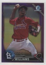 2016 Bowman Draft Chrome Top Prospects Purple Refractor /250 Ronnie Williams 4h5