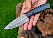 Custom HandMade Damascus Hunting Knife / Hand Forged Damascus Steel Blade 2968