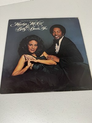 MARILYN MCCOO AND BILLY DAVIS JR I HOPE WE GET TO LOVE IN TIME VINYL LP 1976