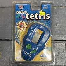 Radica POCKET TETRIS 3 Games In 1 Model 72014 2001 -NEW SEALED