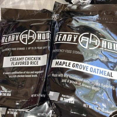 Ready Hour Emergency Food 7 Variety Pouches 