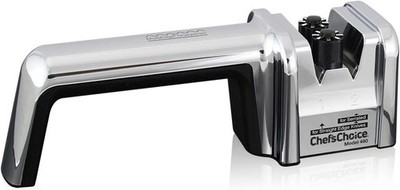 Chefs Choice Manual Multi Edge Diamond Hone Knife Sharpener M460, Platinum