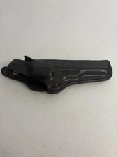 Vintage BIANCHI #5BH Black Leather Holster - Fits 4” Smith & Wesson N Frame New