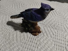 blue jay bird figurine