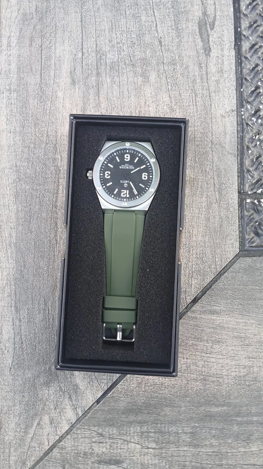 Raro Reloj Watchit Hombre Tonneau Barrel Batería Nueva y Correa Foto 2 de 2