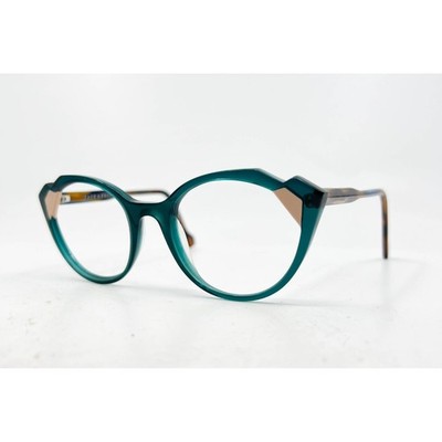 Face a Face Gipse 3 Eyeglasses Women Teal Tortoise Good Cat Eye 50-19-139 2045