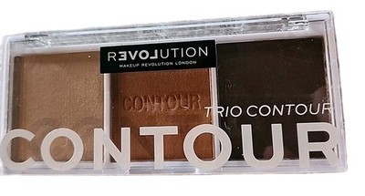 Makeup Revolution London Trio Contour Palette Bronze Sugar 3x0.07 Oz NIPS