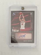 2024-25 Panini Silhouette Matas Buzelis Emirates NBA Cup Rookie Auto /25 🔥