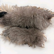 LOT OF 2 GENUINE SILVER FOX FUR PIECES 113