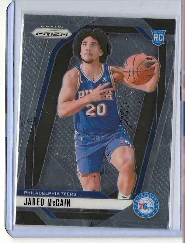2024-25 Panini Prizm JARED McCAIN Base #222 Philadelphia 76ers RC