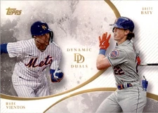 Mark Vientos/Brett Baty 2023 Topps Dynamic Duals #23 New York Mets