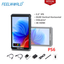 FEELWORLD PS6 5.5" OLED Touch Screen Camera Monitor 4K HDMI