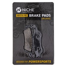 NICHE Brake Pad Set for Yamaha YZ125 YZ250F YZ250X YZ450F WR250F Front Organic