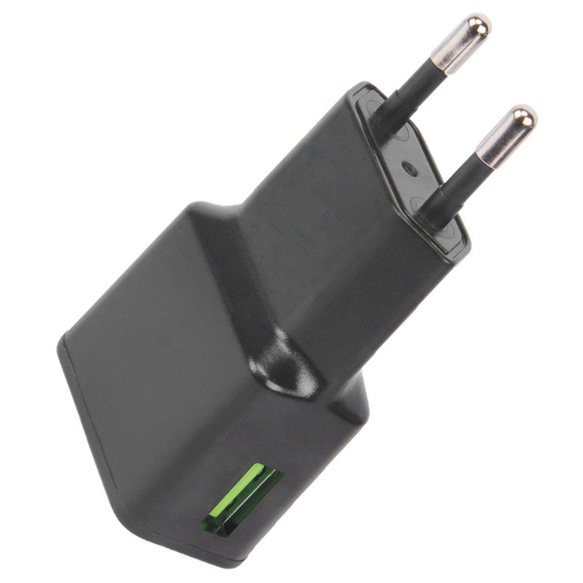 Chargeur secteur double USB A 12W Partel Grab N Go compact noir - 4