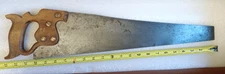   VINTAGE Disston USA D-8 Skewback 20”BLADE 10-point Handsaw PHILADA.