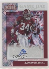 2019 Panini Contenders Draft Picks Game Day Ticket 14/15 Damien Harris Auto pm6
