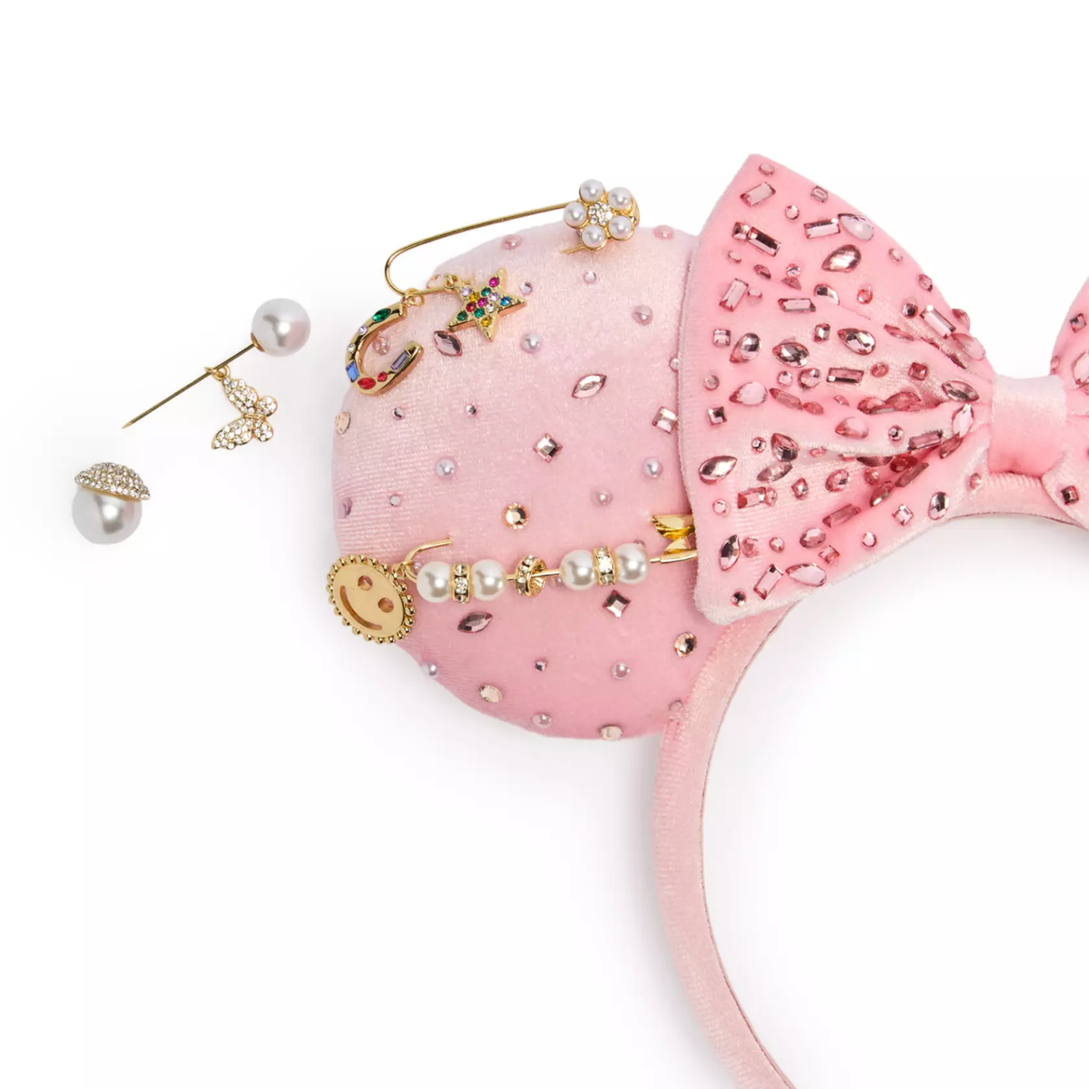 Disney Parks Baublebar Minnie Mouse Custom Charm Ear 