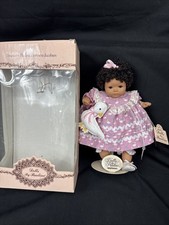 Dolls by Pauline Bjonness- Jacobsen Beach Baby 91984 With Box And Stand