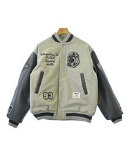 BILLIONAIRE BOYS CLUB Varsity Jackets GrayxNavy L 2200638917017