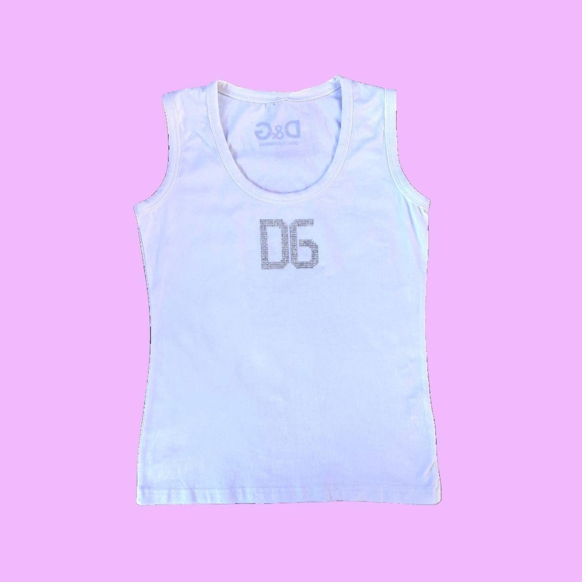 Dolce & Gabbana Rhinestone Tank Top | eBay