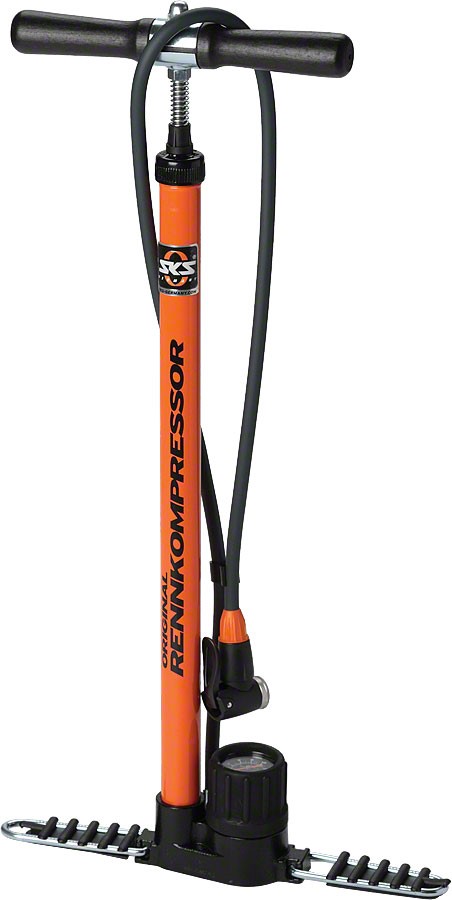 SKS Rennkompressor Floor Pump with MV Easy Valve - Heavy-Duty Steel 17390₽