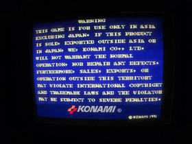 Sunset Riders PCB - Arcade Konami 1991