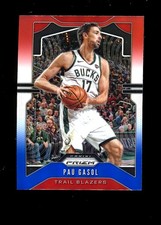 2019 Prizm #233 Pau Gasol Portland Trail Blazers Red White & Blue Prizm QTY