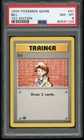 POKEMON BASE SET BILL 1999 GAME #91 1ST EDITION PSA 8