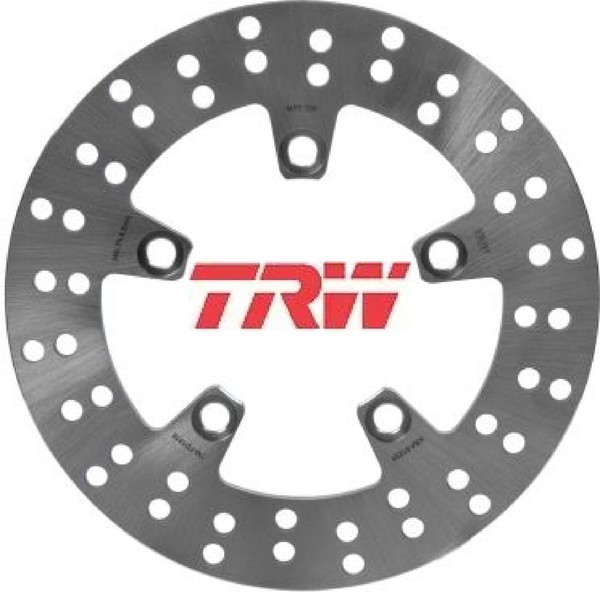 2X Bremsscheibe TRW MST246 2 Bremsscheiben Hinterachse Hinten FüR Suzuki-image
