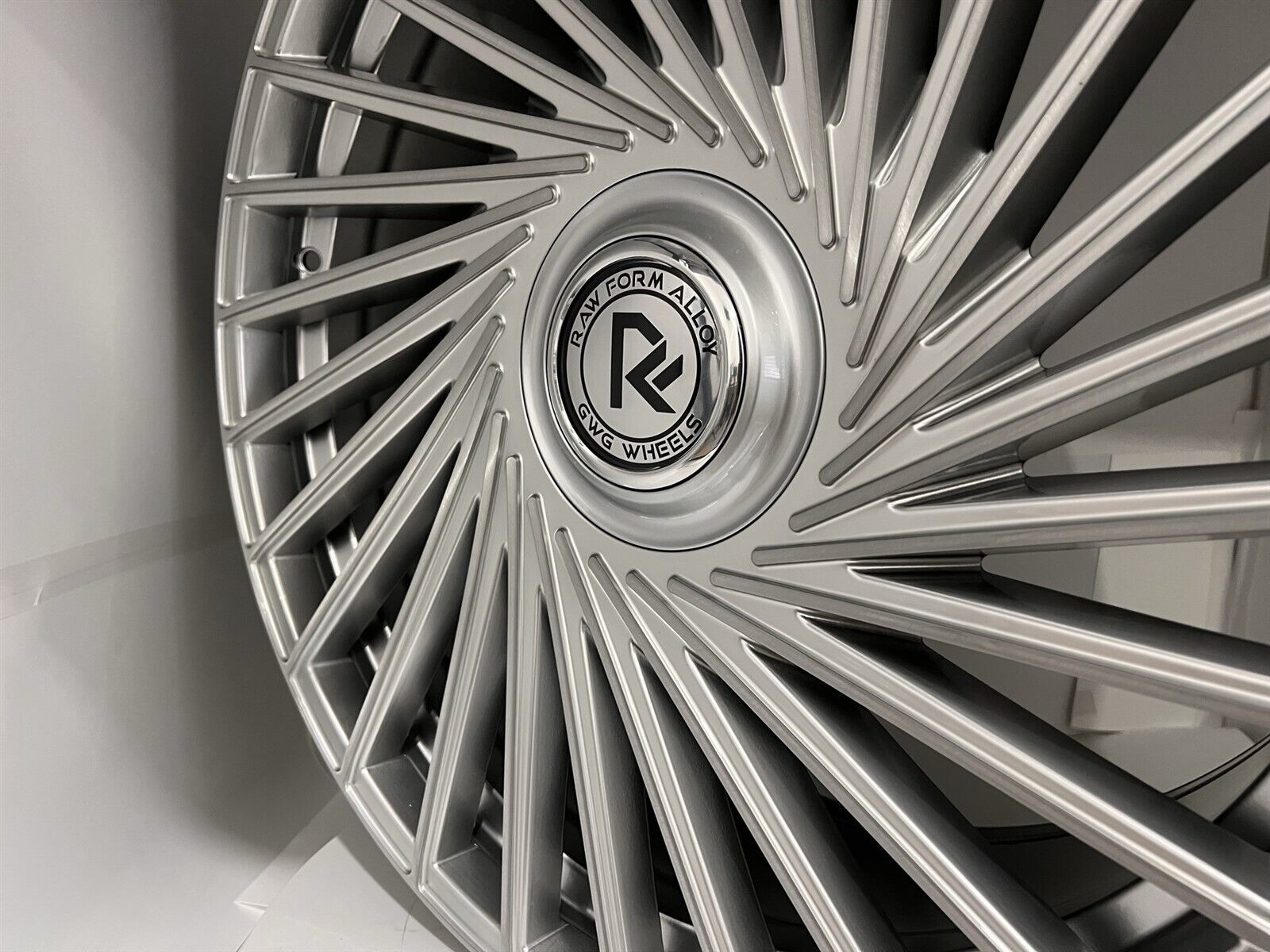 4 RF2 20 inch STAGGERED Silver Rims fits MASERATI GRANTURISMO 08