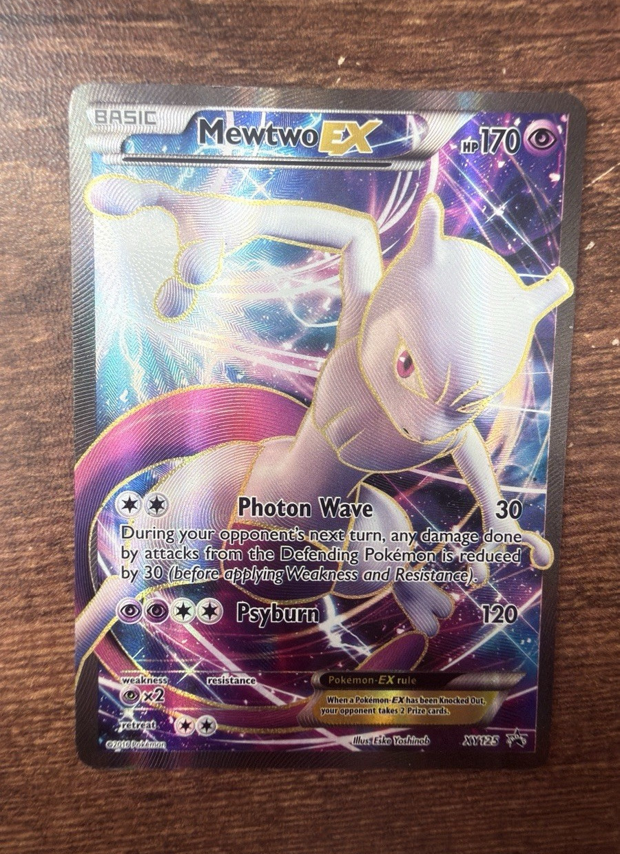 Mewtwo EX XY125 XY Black Star Promo Holo