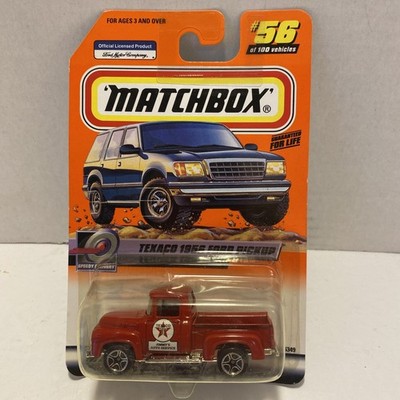 2000 Matchbox #56 Texaco 1956 Ford Pickup Jimmy's Auto Service Speedy Delivery
