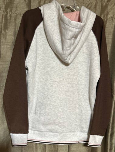 Kimes Ranch Amigo Felpa Henley con Cappuccio Donna M Avena Cotone Erica (B-XC) - Foto 2 di 10
