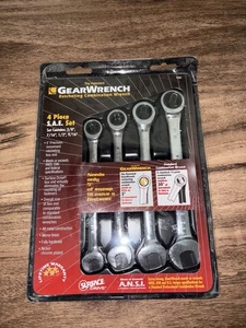 GearWrench 4pc Set de clé à cliquet S.A.E 9304