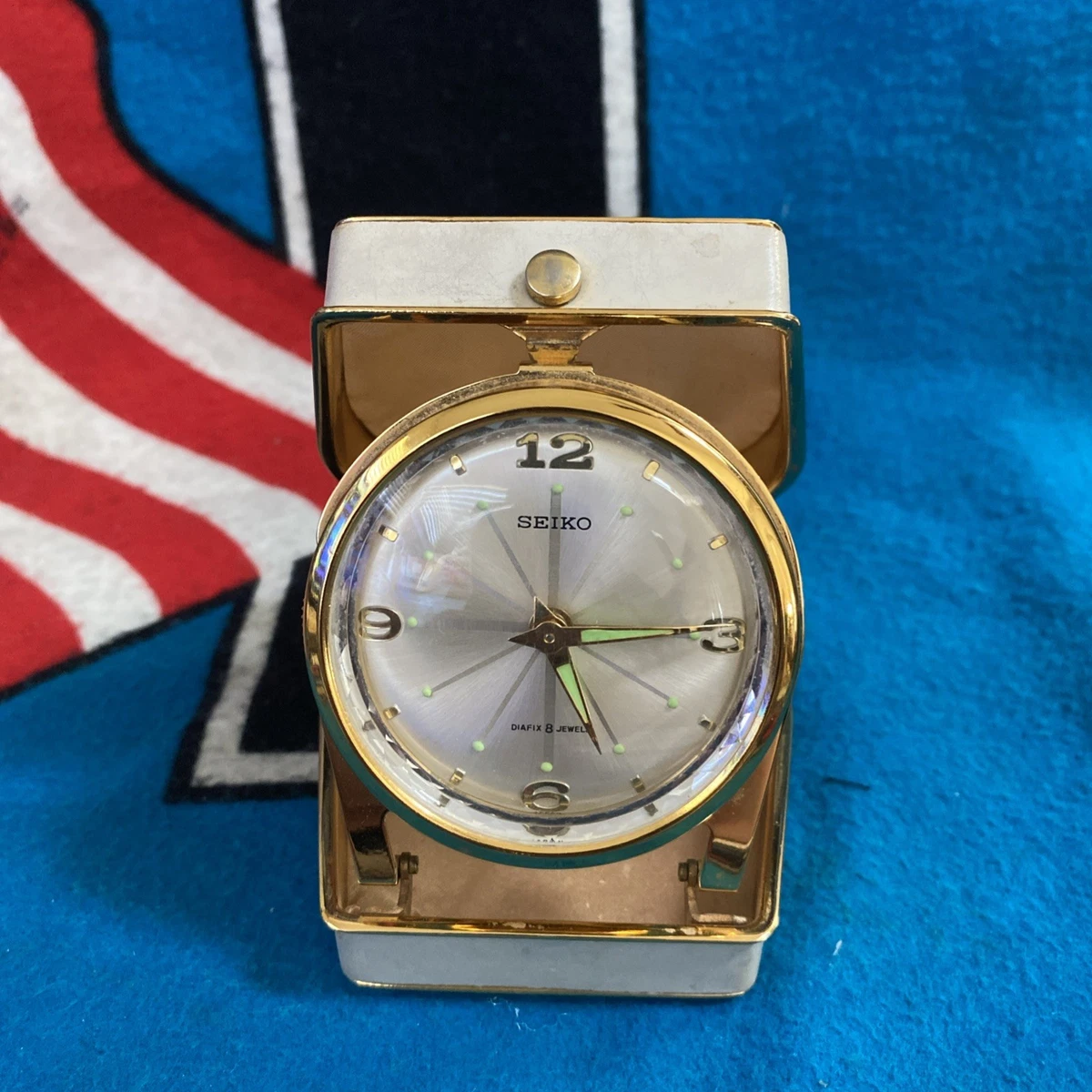 Seiko Travel Clock Indiana Collectible Alarm Clocks (1930-1969