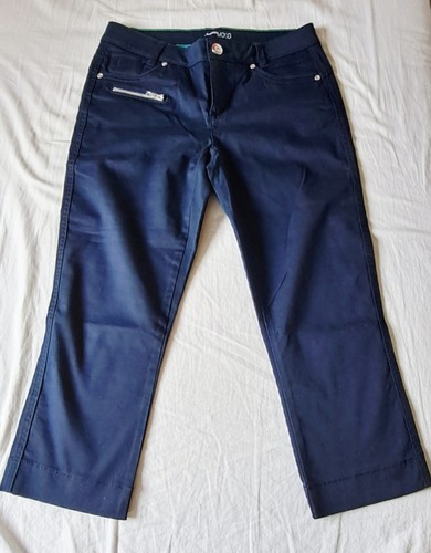 Street One, Capri Hose 3/4, Gr. 36-38-S, marine blau, wie neu