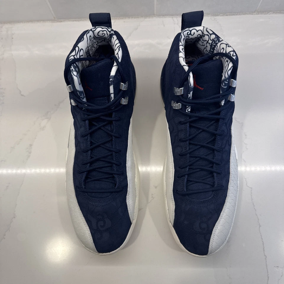 Talla 14 - Air Jordan 12 Retro International Flight - 2018 - BV8016-455 - USADO Foto 4 de 4