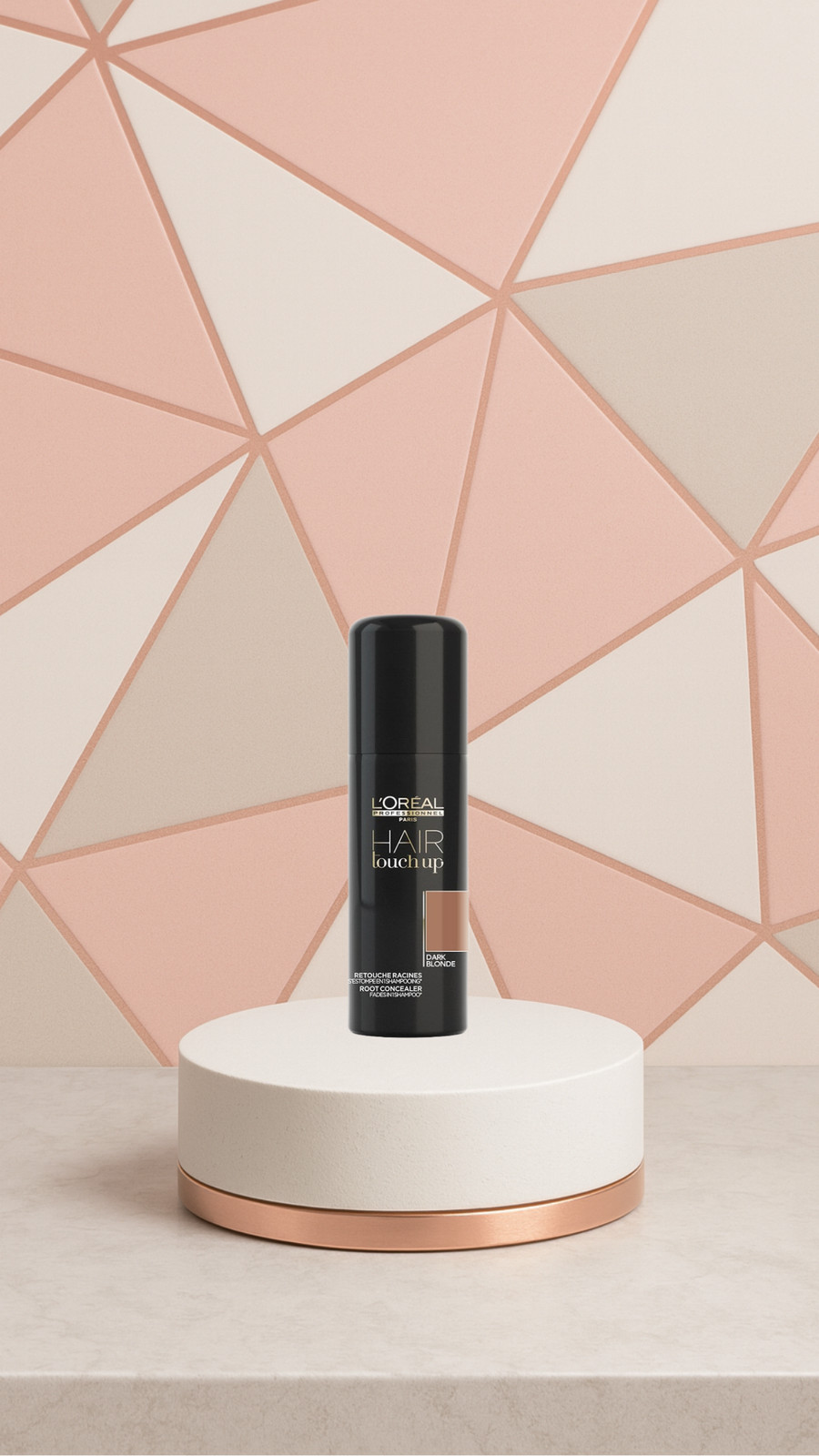 Soin correcteur de racines blond foncé aux pigments minéraux 100ml