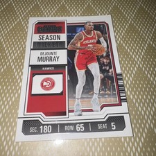 23-24 Panini Contenders Basketball Card Dejounte Murray 