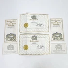 Cabbage Patch Kids Twins Birth Certificates Lane Martha Andi Dyna 1980s Vintage