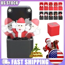 Christmas Middle Finger in a Box, Funny Up Finger Prank Gift Box ET