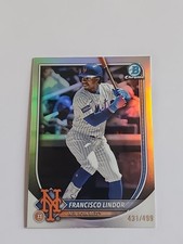 2025 Bowman Chrome - Francisco Lindor, Francisco Lindor #59 Refractor /499