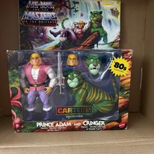 MOTU Origins Cartoon Collection Prince Adam & Cringer 2-Pack He-Man Battle Cat