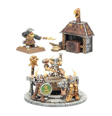 Warhammer Old World Dwarfs Amboss of Doom Pro Painted Commission