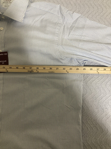 NEW TM Lewin Dress Shirt Men's Jermyn St London Slim Fit Size 17x36 43-91cm - Picture 6 of 10